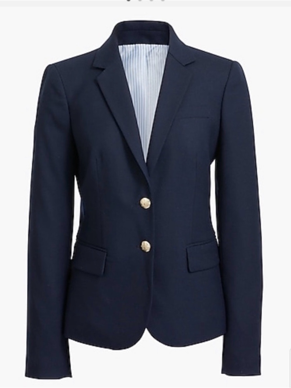 J. Crew Original School Boy Blazer Navy with Gold Buttons